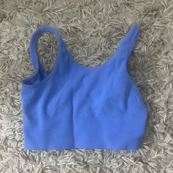 blue crop top - Picture 4 of 4